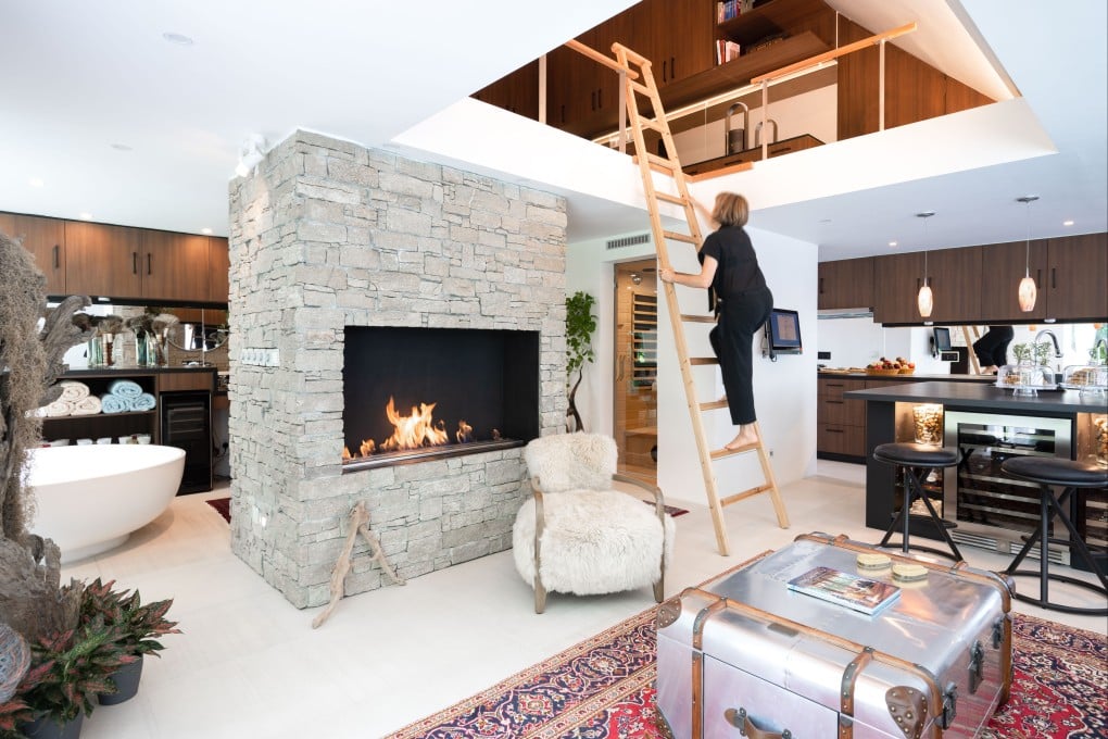 Andrew De Caro’s flat at Sea Ranch, a remote seaside development on Hong Kong’s Lantau Island, has no purpose behind its design “other than doing what I like”, he says. Styling: Esther van Wijck. Photo: Eugene Chan