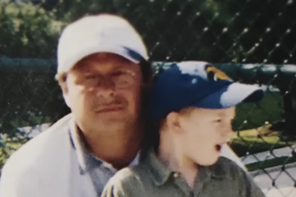 A young Anthony Templet with his father Burt Templet in a still from Netflix’s new true-crime docuseries I Just Killed My Dad. Templet describes what led him to shoot his father. Photo: Netflix