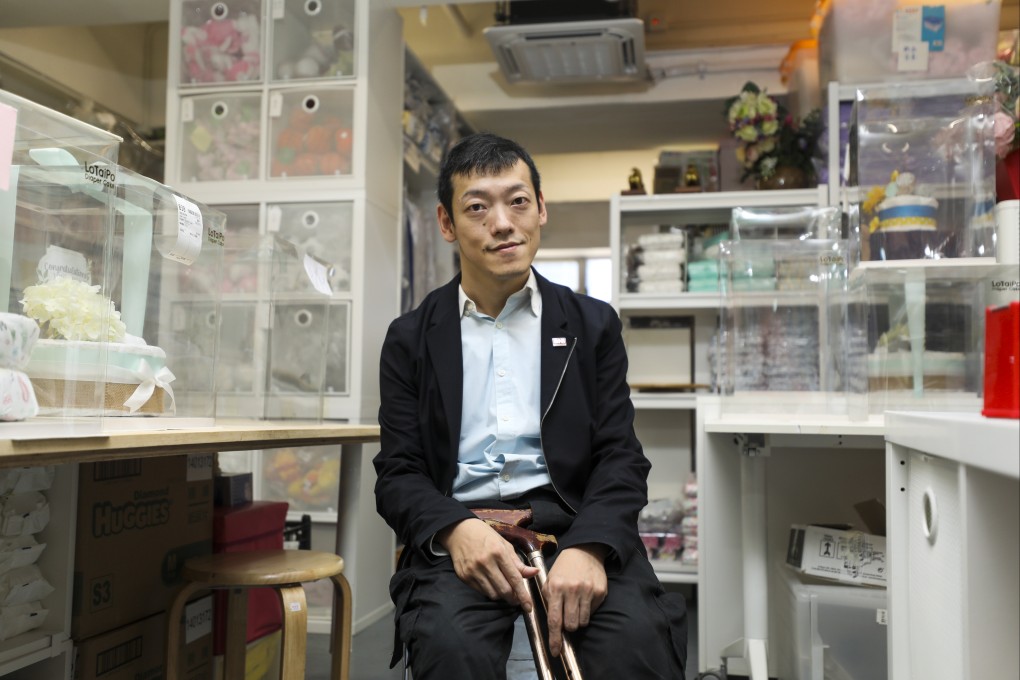 Spirit of Hong Kong Awards 2022 nominee Kenneth Ng at his office in Kwun Tong. Photo: Xiaomei Chen