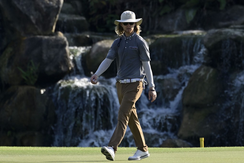 Scott Vincent of Zimbabwe pictured during the US$1.5 million International Series Singapore at Tanah Merah Country Club. Photo: Asian Tour.