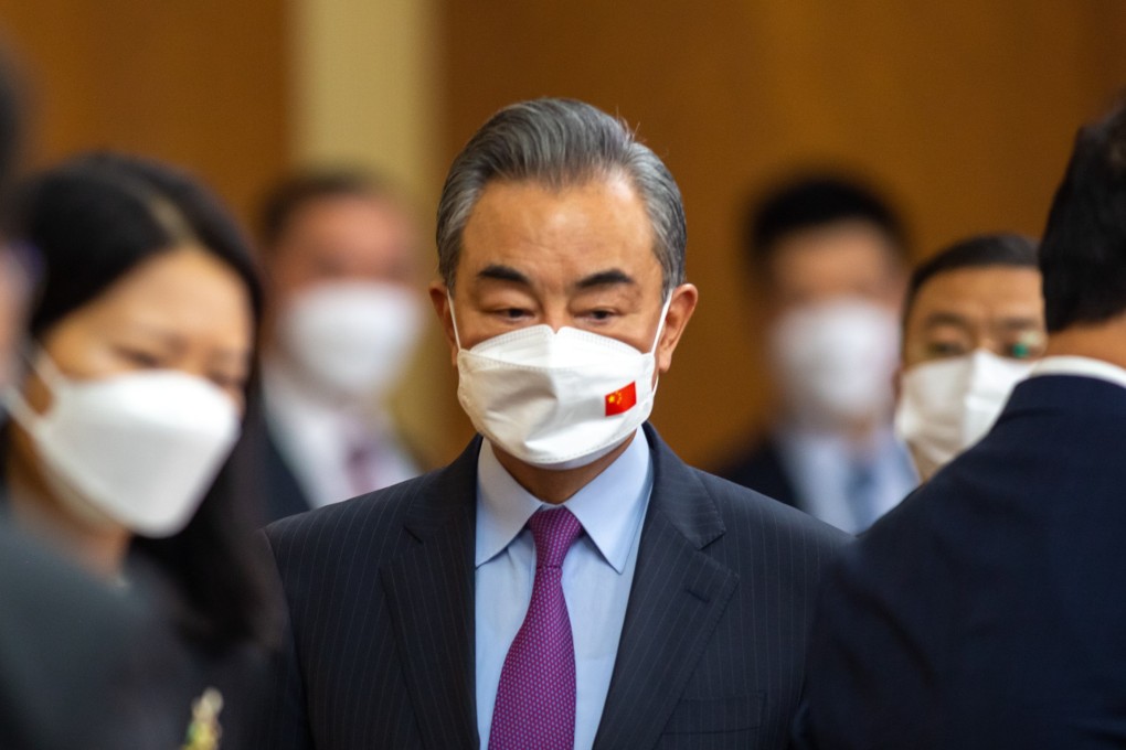 Foreign Minister Wang Yi in Ulaanbaatar, Mongolia, on Monday. His schedule this year reflects Beijing’s priorities. Photo: EPA-EFE