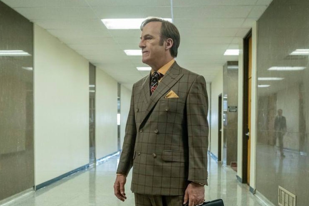 Bob Odenkirk as Saul Goodman in Better Call Saul. Costume designer Jennifer Bryan says she chose strong, bold and “look at me” colour palettes for the show’s main character, and had his suits made in Milan to her designs.
