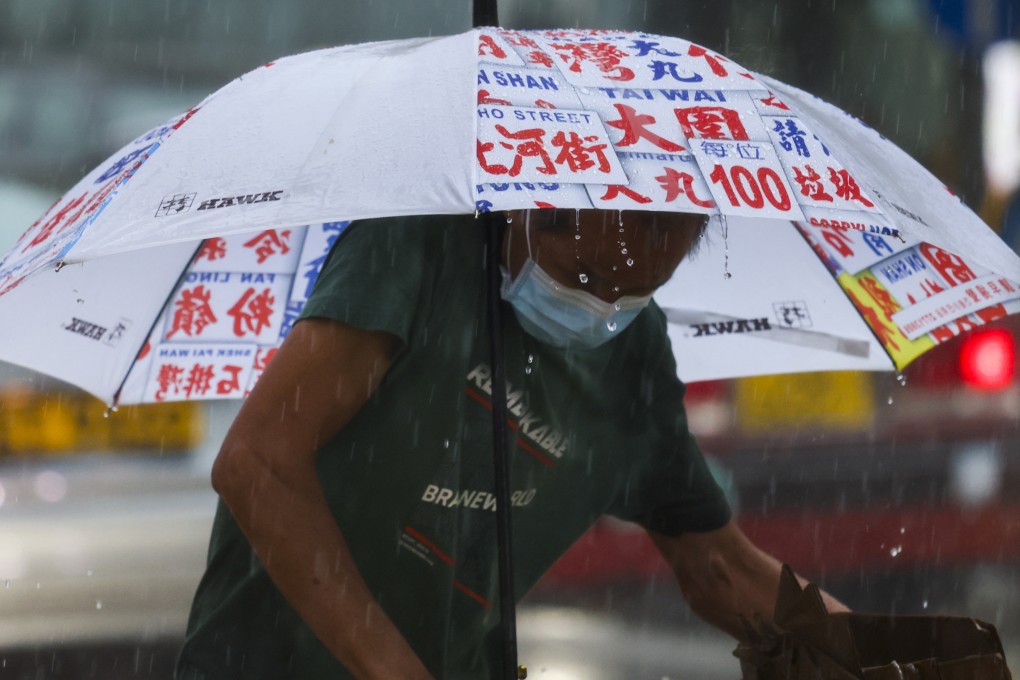 There are many things to avoid during the month of the Hungry Ghost Festival in Hong Kong, including not picking up an unclaimed umbrella - it could be housing a wandering spirit. Photo: Nora Tam