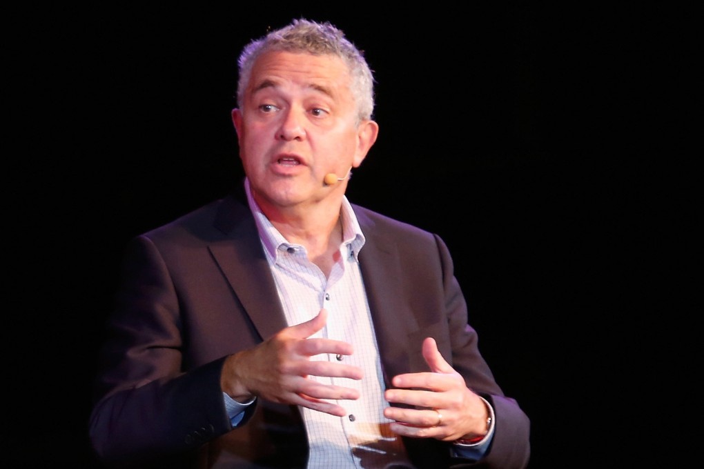 Jeffrey Toobin speaks onstage during the New Yorker Festival in October 2018. Photo: TNS