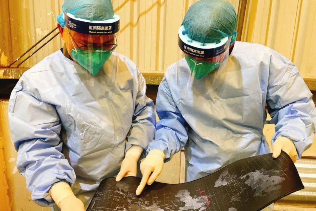 Chinese laws require maps, and products showing a map, to go through vetting by the Ministry of Natural Resources during export. Maps intended for publication or display outside mainland China must also be vetted. Photo:Weibo