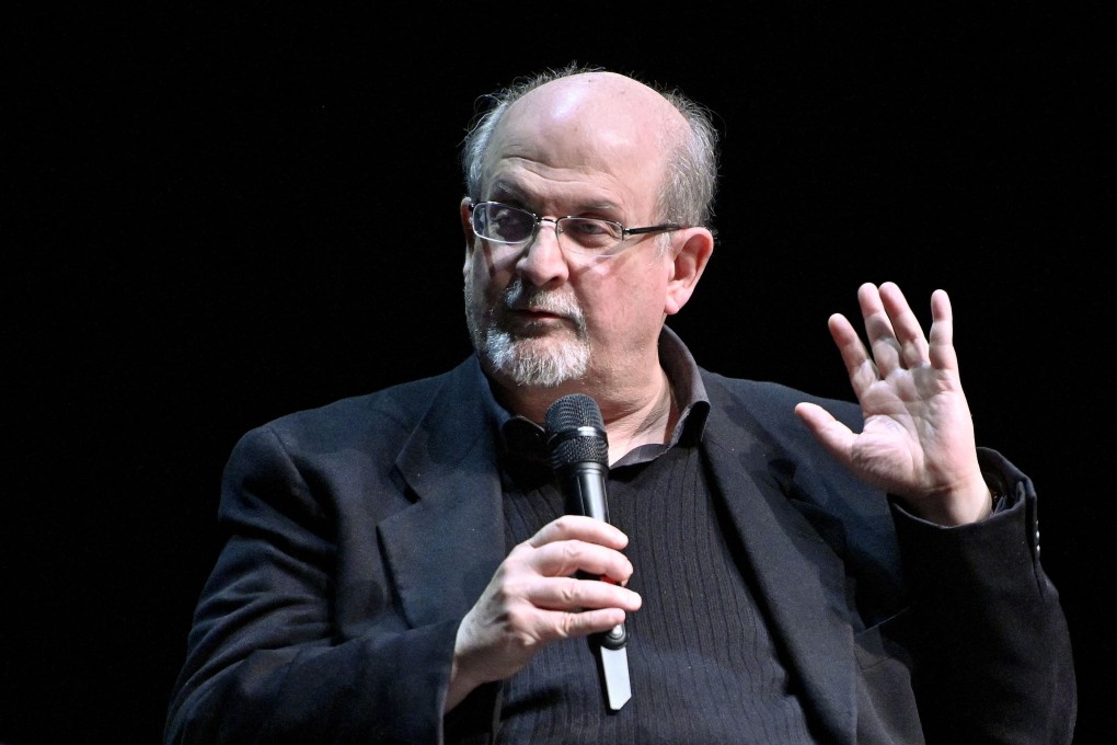 Salman Rushdie during a book launch in Austria in 2019. Photo: AFP
