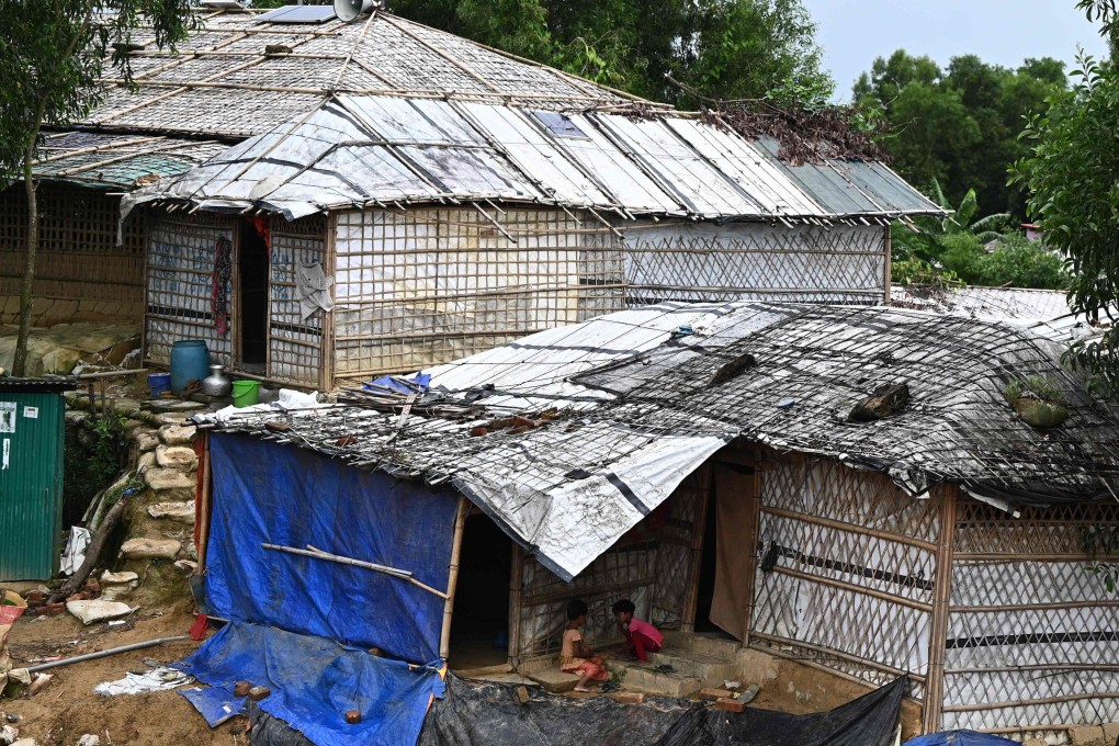Security in the squalid, sprawling camps in Bangladesh has been a constant issue with murders, kidnappings and other crimes. Photo: AFP