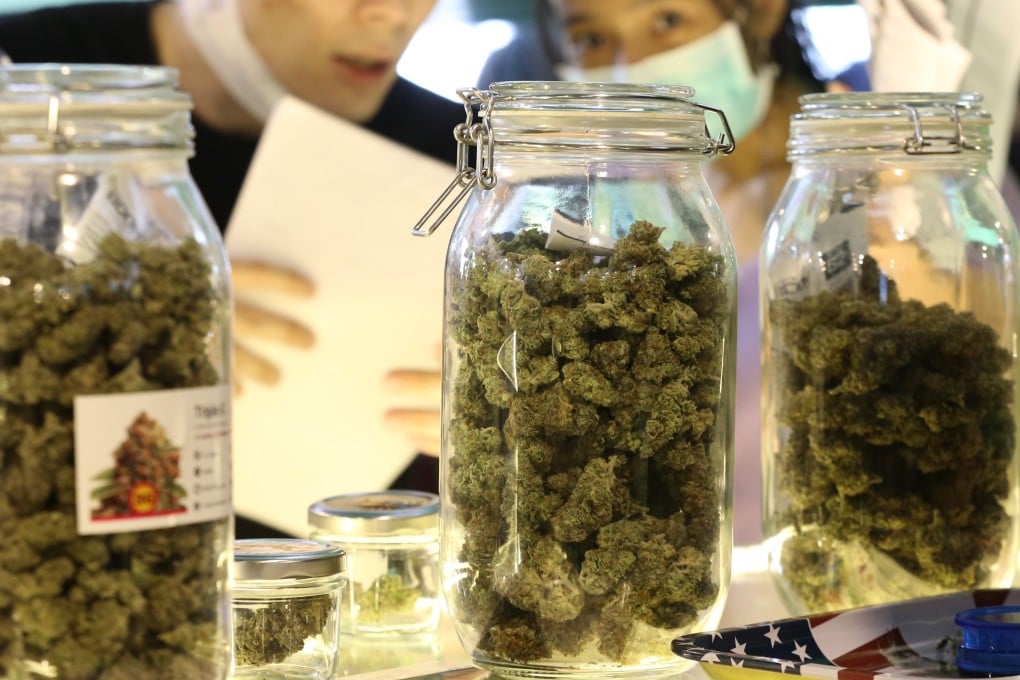 Thailand’s health minister said Malaysia is considering studying its laws to legalise cannabis for medical use as Kuala Lumpur plans to roll-out a similar measure. Photo: EPA-EFE/NARONG SANGNAK