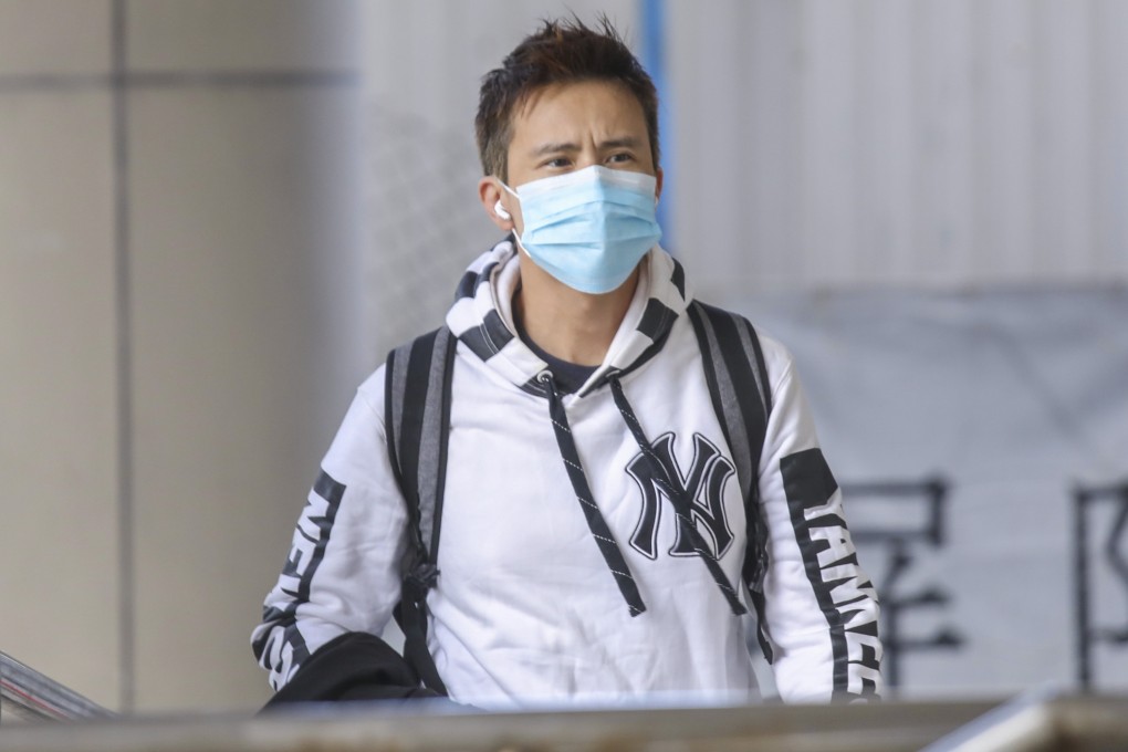 Former Cathay Pacific flight attendant Wong Yoon-loong, who has been charged with breaching Covid-19 isolation rules. Photo: Xiaomei Chen