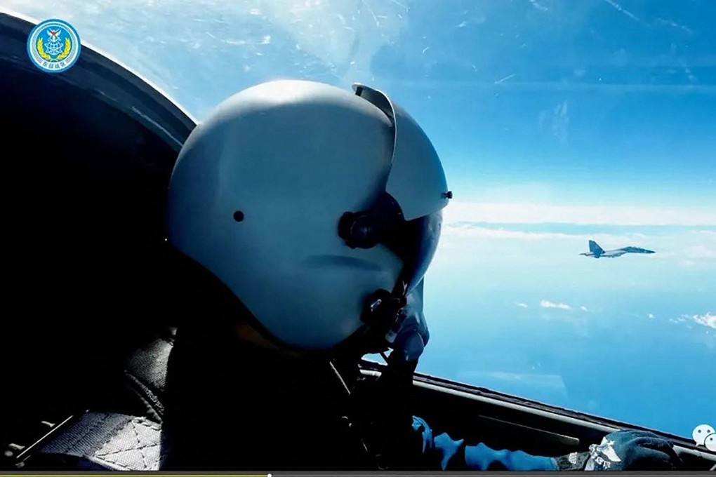 The PLA staged a series of drills around Taiwan after Nancy Pelosi’s visit. Photo: AFP