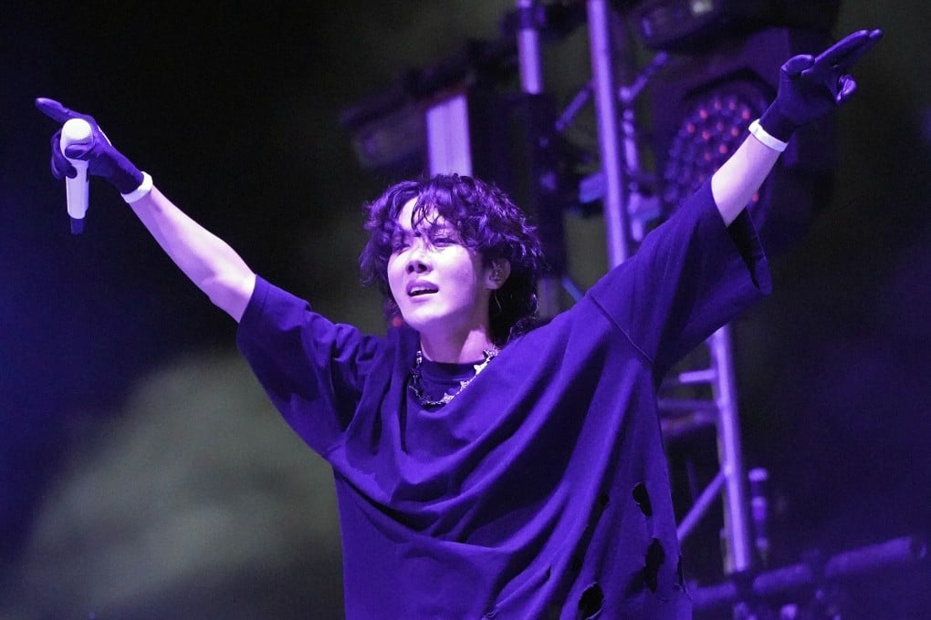 J-Hope of BTS released his “Jack in the Box” album in July, which did not come with a physical CD. Instead, the package came with a QR code that gave access to the digital version of the music. Photo: Rob Grabowski/Invision/AP