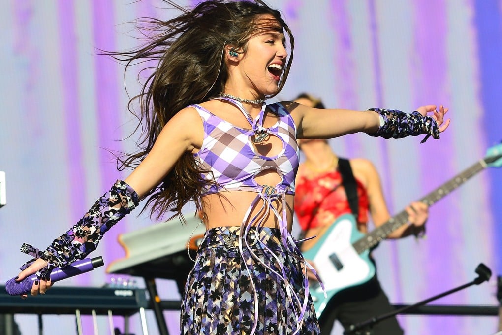 Olivia Rodrigo performs on the Other stage during day four of the Glastonbury Festival at Worthy Farm, Pilton on June 25 in Glastonbury, England. Photo: Getty Images