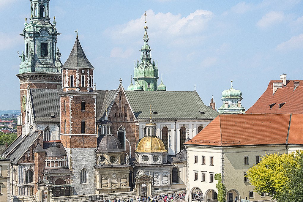 Wawel Castle in the old town in Krakow, Poland, home to Europe’s largest medieval marketplace and houses that date back to the 10th century. Photo: Tim Pile