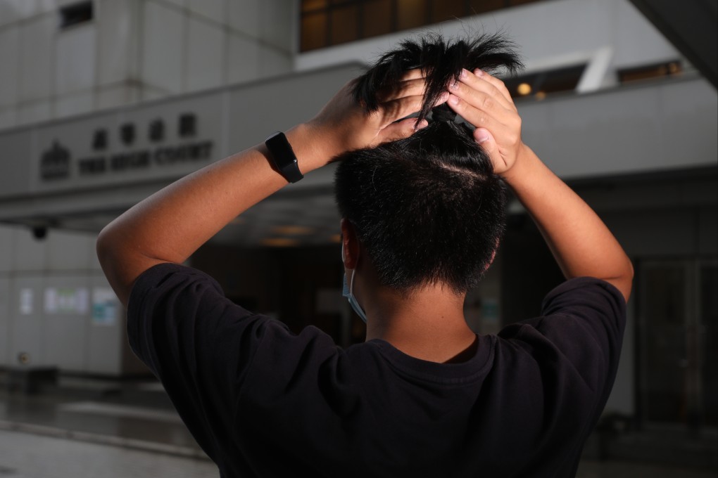 Oscar Wong Wing-hei recently lost a High Court bid for legal aid to challenge his school’s hair length rule. Photo: Xiaomei Chen