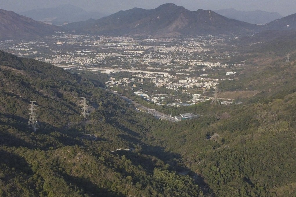 Tai Lam Country Park seen on May 13, 2021. Financial Secretary Paul Chan has raised the possibility of building housing on the edges of the park, a move that could produce an estimated 35,000 units. Photo: Martin Chan