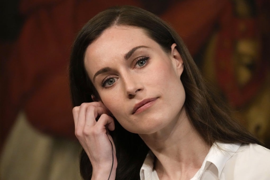 Finland’s Sanna Marin has offended the sensibility of some people rather than the law by letting her hair down and dancing wildly at a private party. Photo: AP