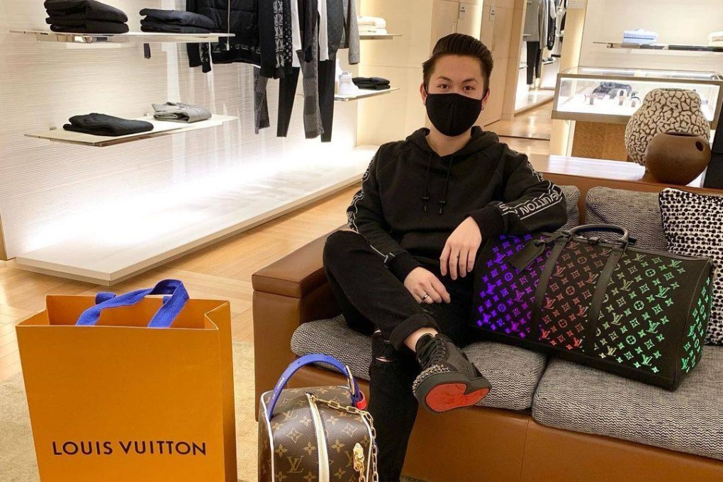 US-based luxury lifestyle and travel TikToker Jeffrey Huang says that he will shop less, or even stop completely, if the US goes into recession. Photo: Instagram