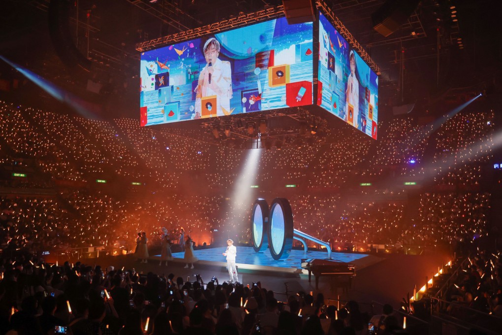 Terence Lam’s concert is the first show at the Hong Kong Coliseum since an accident during a performance by boy band Mirror last month. Photo: Jonathan Wong