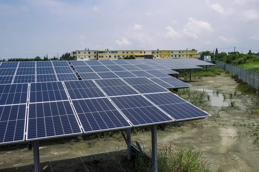 Taiwan is looking at ways to reach its renewable energy goals, including subsidising rooftop solar panels and buying back the power produced by them. Photo: Bloomberg