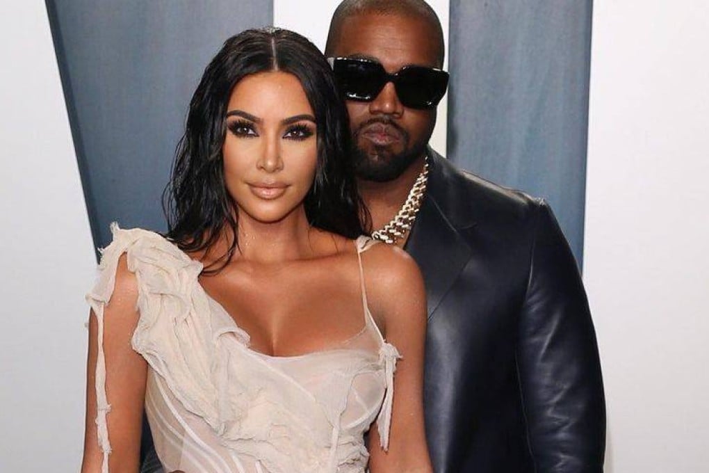 Kardashian and West at the 2021 Vanity Fair party. Photo: Instagram/@kimkardashian