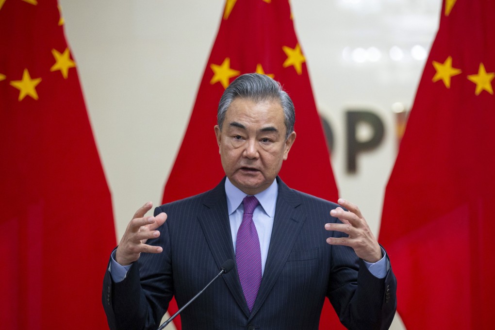 Chinese Foreign Minister Wang Yi says Beijing is throwing its weight behind the African Union’s bid to join the G20. Photo: EPA-EFE
