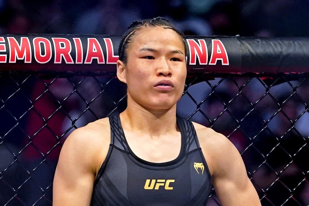 Zhang Weili prepares to fight Rose Namajunas at UFC 261 at VyStar Veterans Memorial Arena in Jacksonville, Florida. Photo: USA TODAY Sports