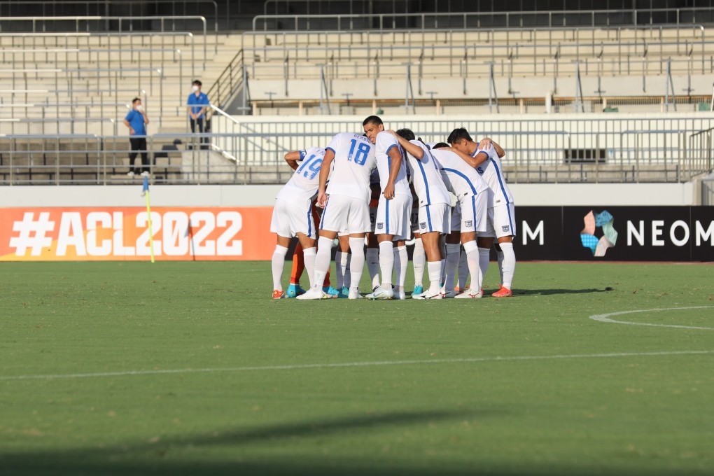 Kitchee’s players prepare for their Asian Champions League round-of-16 clash with BG Pathum United. Photo: Kitchee FC