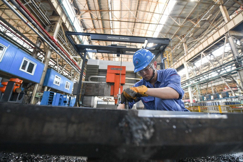 China’s industrial production is facing a number of headwinds. Photo: Xinhua