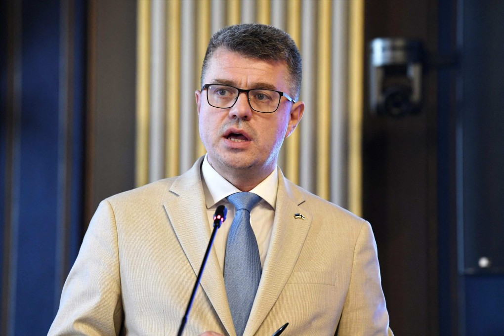 Estonian Foreign Minister Urmas Reinsalu cites China’s refusal to condemn Russia’s invasion of Ukraine as contributing to his country’s decision to exit the trade group. Photo: Lehtikuva/AFP
