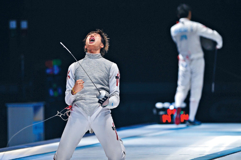 Fencer Edgar Cheung will act as a mentor. Photo: Handout