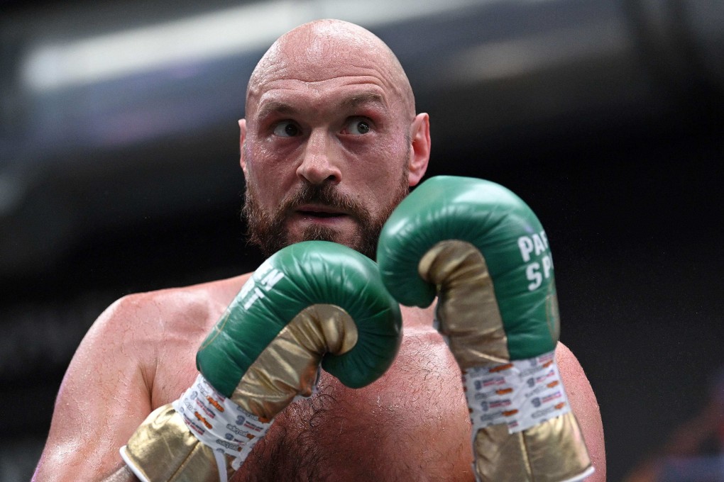 British boing champion Tyson Fury. Photo: AFP