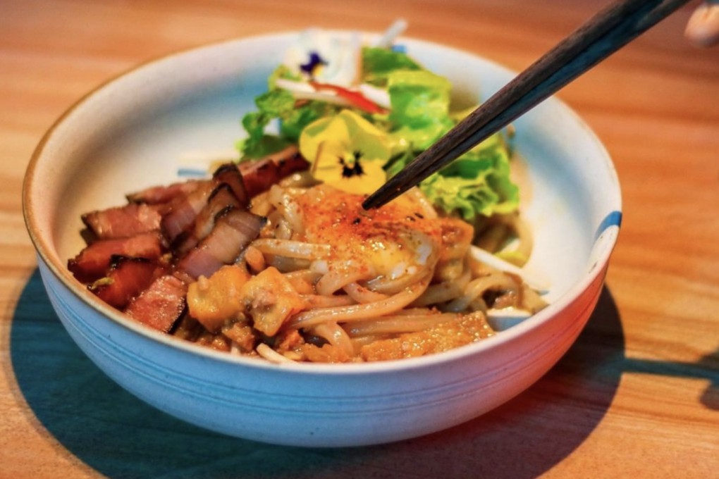 Cao Lau, a dish of thick rice noodles from Hoi An in central Vietnam, as reimagined by chef Peter Cuong Franklin at Anan Saigon. There are hundreds of regional noodle dishes in Vietnam to try. Photo: Anan Saigon