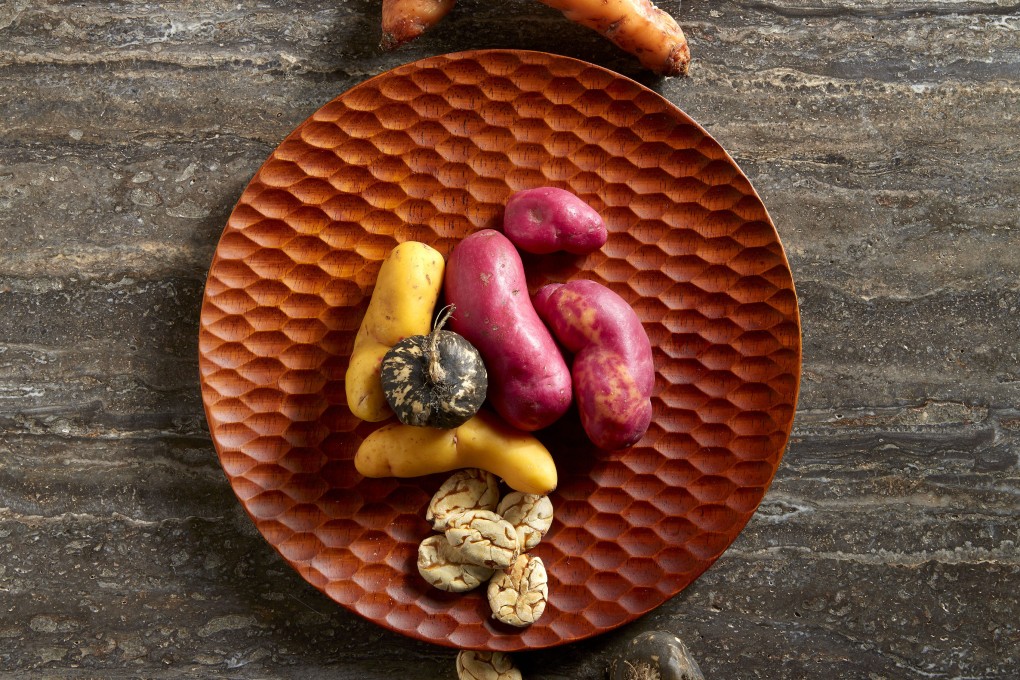 Peruvian tubers. Virgilio Martinez and Pia Leon celebrate the potato on the menu of their award-winning Lima restaurant Central’s pop-up in Singapore. Photo: Virgilio Martinez and Pia Leon