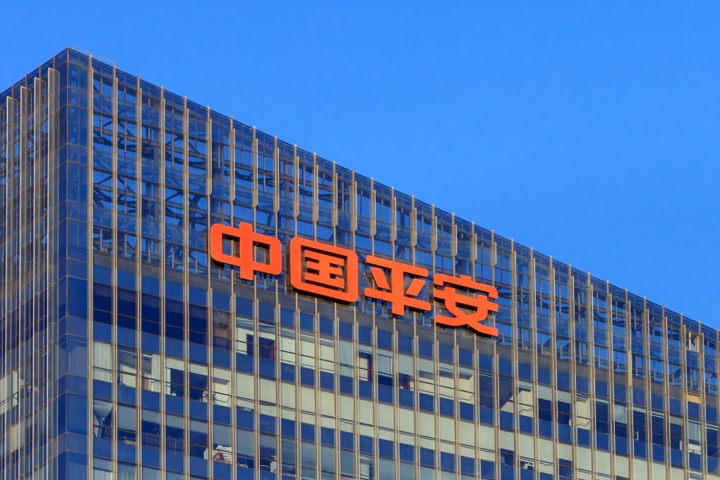 Ping An Insurance’s sign on its building in Beijing. Photo: Shutterstock