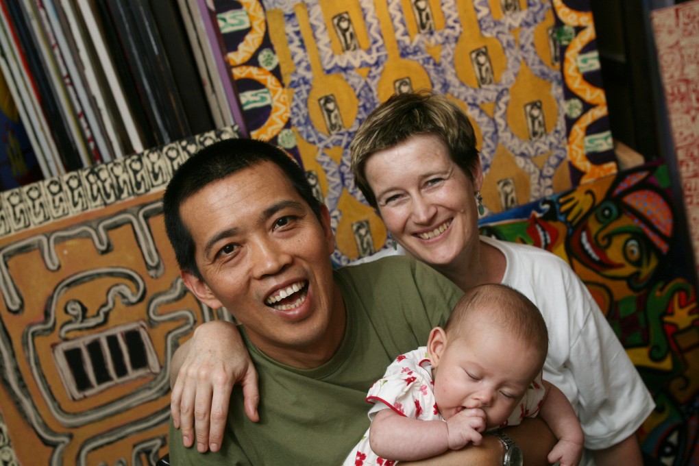 Diplomat Vicky Bowman and artist Htein Lin married in 2006. File photo: SCMP