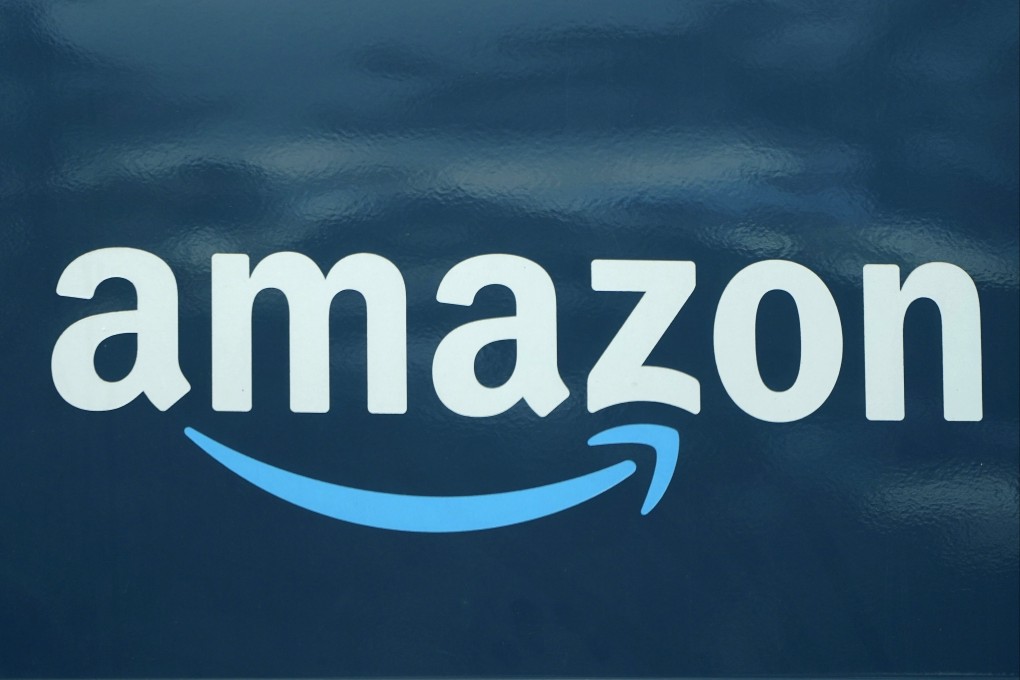 An Amazon logo seen on a delivery van on October 1, 2020, in Boston. Photo: AP
