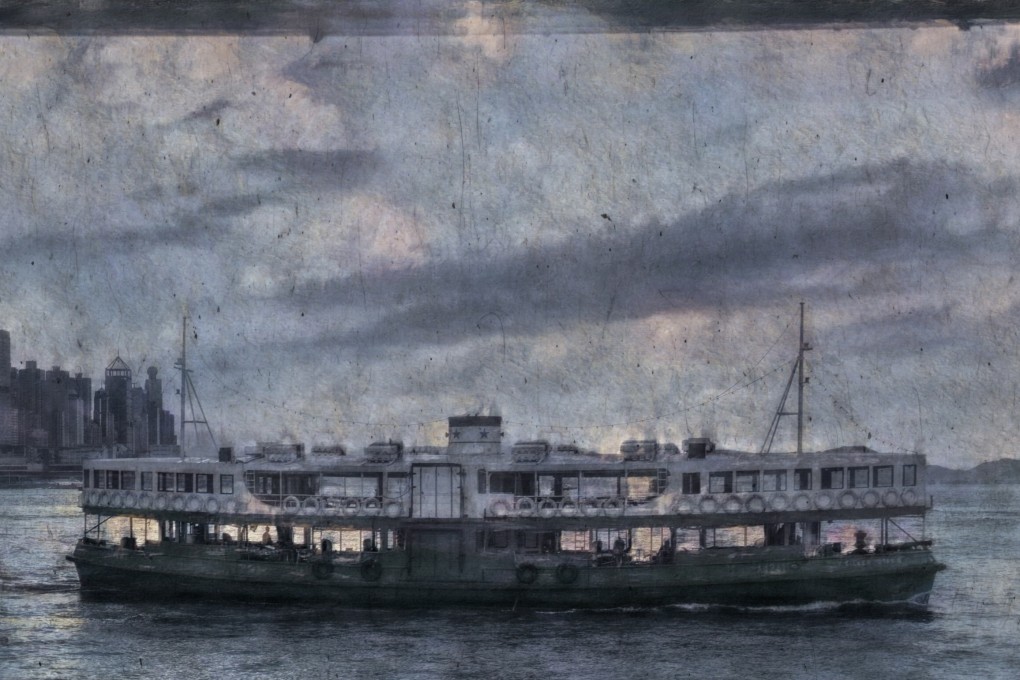 Detail from “Watching the world go by through a ferry’s window, July 2018”, from Palani Mohan’s Star Ferry photo series. Photo: Palani Mohan