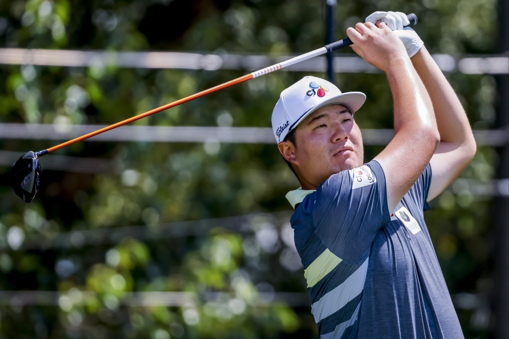 Sungjae Im during the second round of the 2022 TOUR Championship. Photo: EPA-EFE