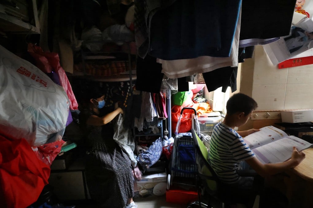 Many families are forced to live in Hong Kong’s subdivided flats while they wait for public housing. Photo: Dickson Lee