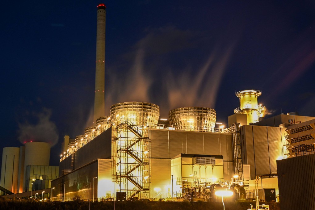 The newly built Steag gas and steam power plant in Herne, Germany, is seen on August 25. Securing reliable energy supplies and fending off recession are just some of the problems weighing on the minds of German policymakers. Photo: AFP