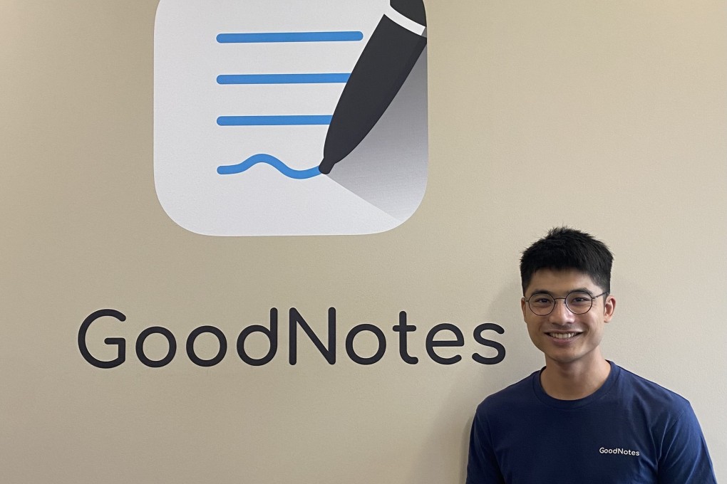 GoodNotes founder Steven Chan in the company’s UK office . Photo: Handout