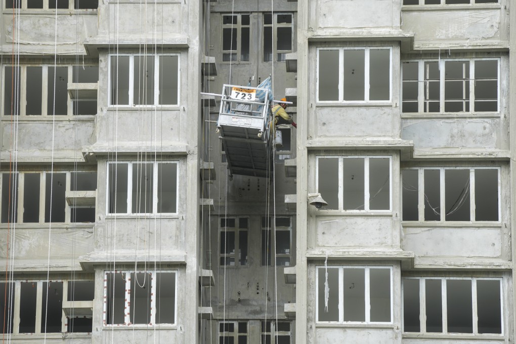 A Hong Kong Housing Authority construction site in Diamond Hill. The city’s new leader does not want eligible applicants to wait any longer than the current 6.1 years for a home. Photo: Sam Tsang