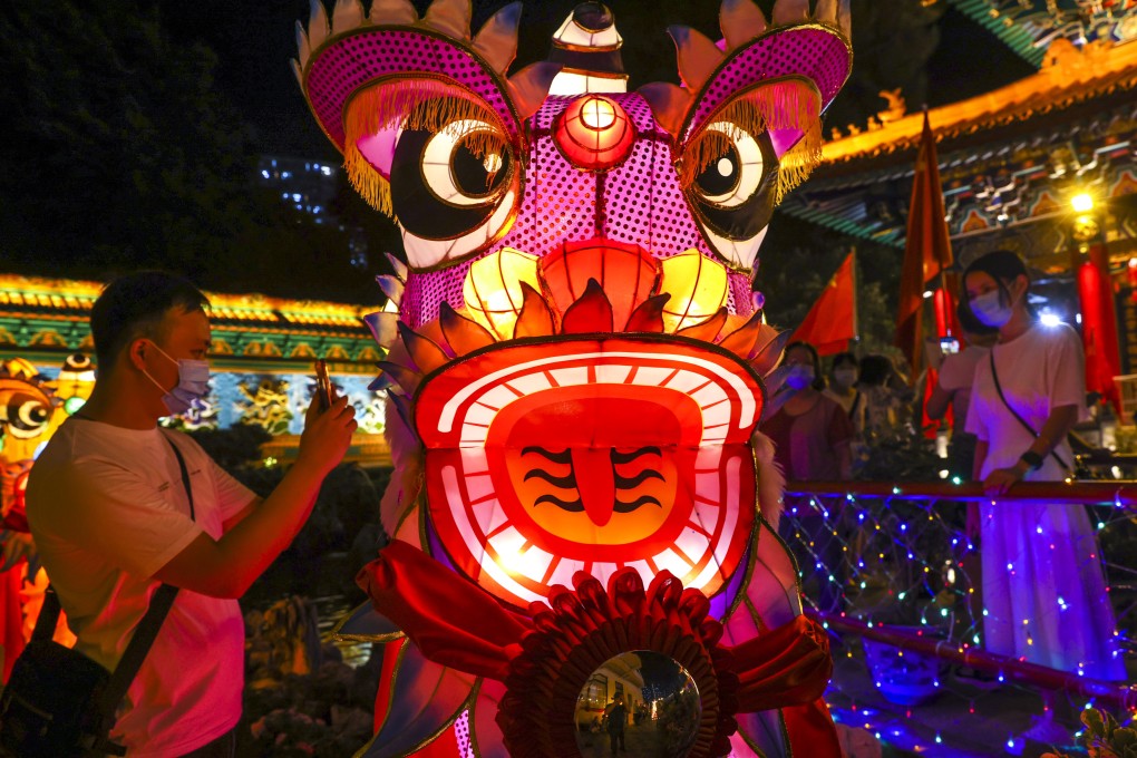 Lantern displays are an integral part of Mid Autumn Festival celebrations in Hong Kong. Photo: Dickson Lee