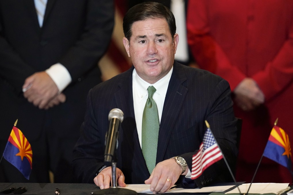 Arizona Governor Doug Ducey will meet Taiwanese President Tsai Ing-wen and semiconductor industry representatives during a trip to Taiwan this week. Photo: AP