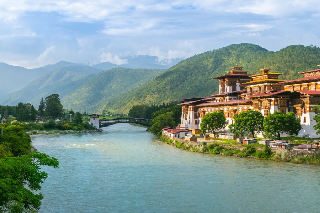 Punakha Dzong Monastery, one of Asia’s largest monasteries, in Punakha, Bhutan. The tiny Himalayan kingdom is reopening to tourists next month. Photo: Shutterstock