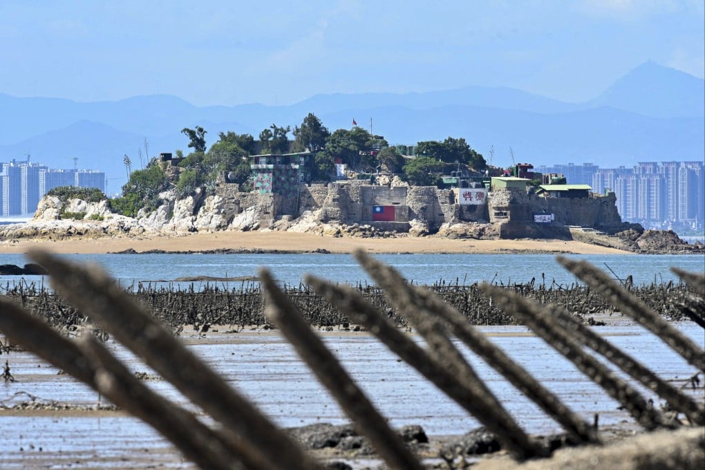 On Tuesday, Taiwan’s defence ministry said three civilian drones flew over three different locations in the airspace above Taiwan’s Quemoy archipelago. Photo: AFP