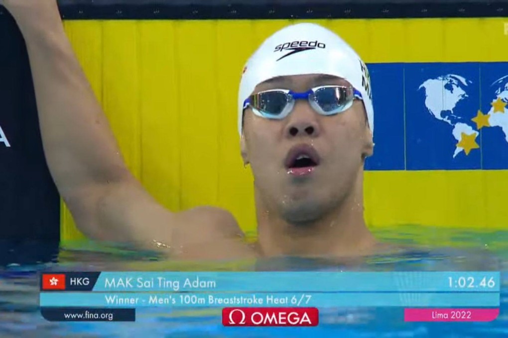 Record breaker Adam Mak Sai-ting makes history for Hong Kong