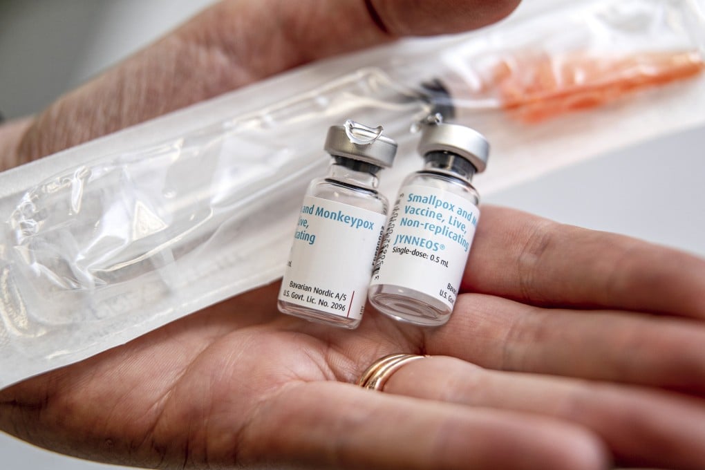 The monkeypox vaccine will be available in Hong Kong within the month. Photo: AP