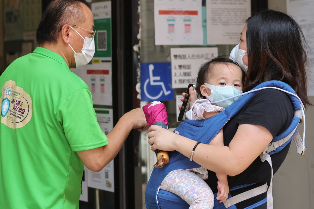 Seventy per cent of hospital beds for children with Covid-19 are already full, according to health authorities. Photo: Edmond So