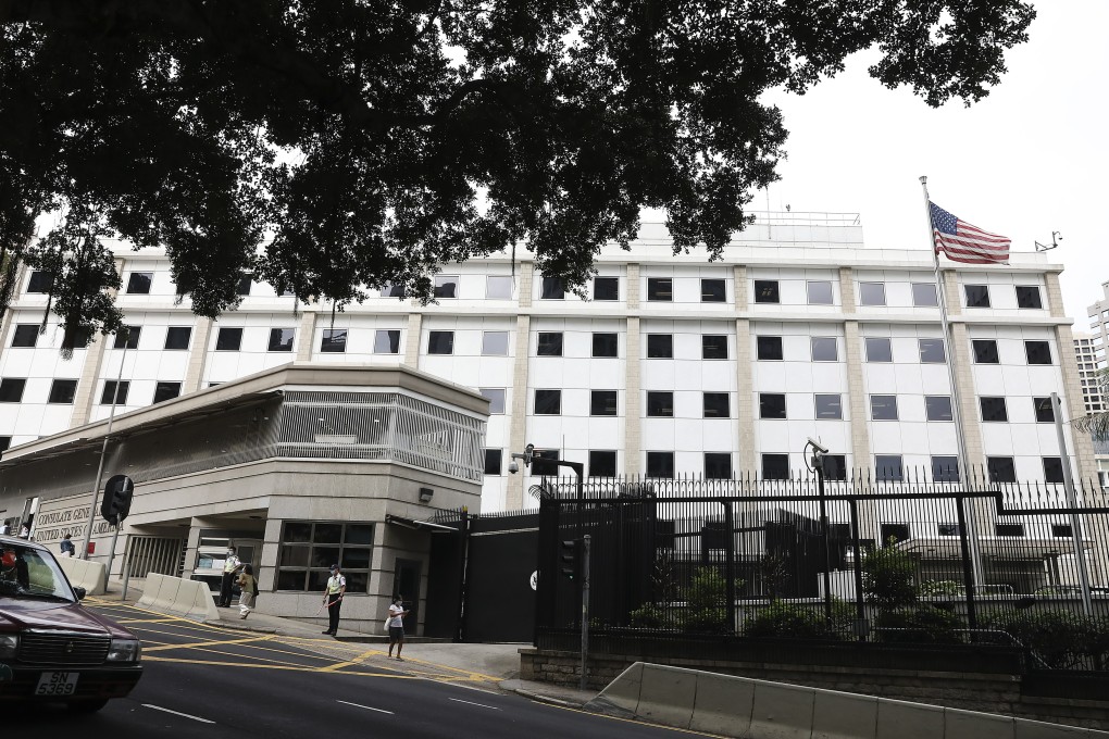 The US Consulate General for Hong Kong and Macau in Central. Photo: K. Y. Cheng